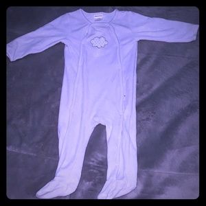 Baby silver onesie